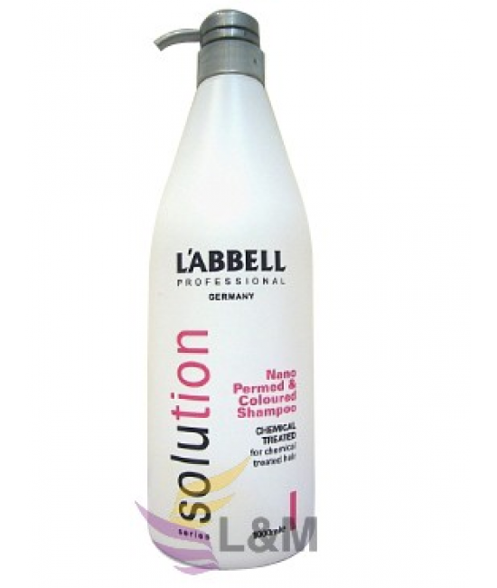 L'ABBELL SOLUTION NANO PERMED & COLOURED SHAMPOO-1000ML